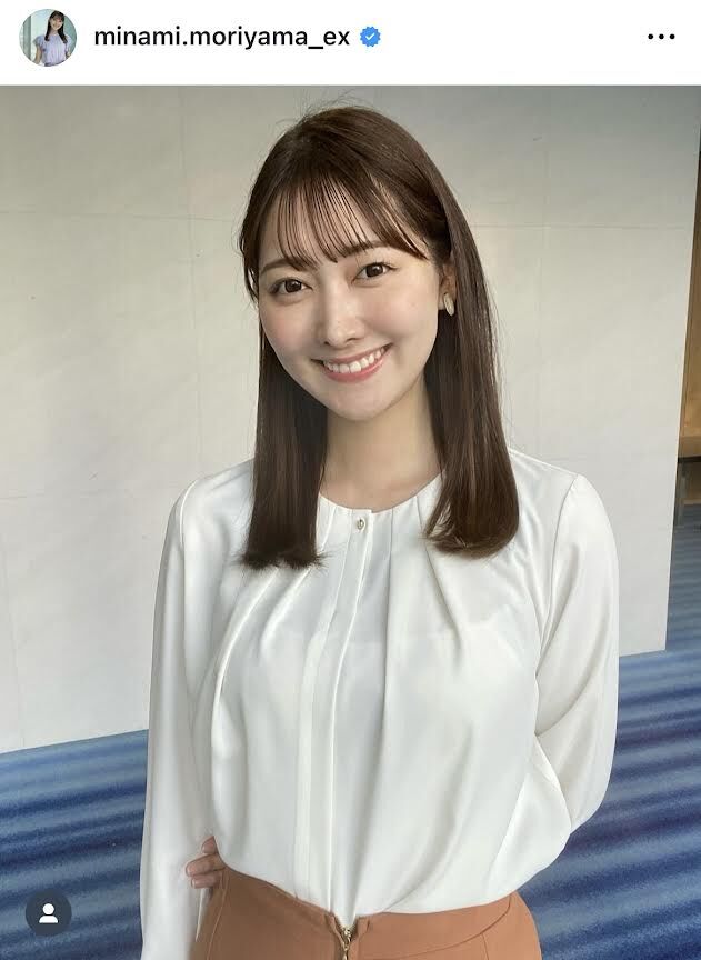 【テレ朝】森山みなみ 可愛い〜【スーパーJチャンネル】