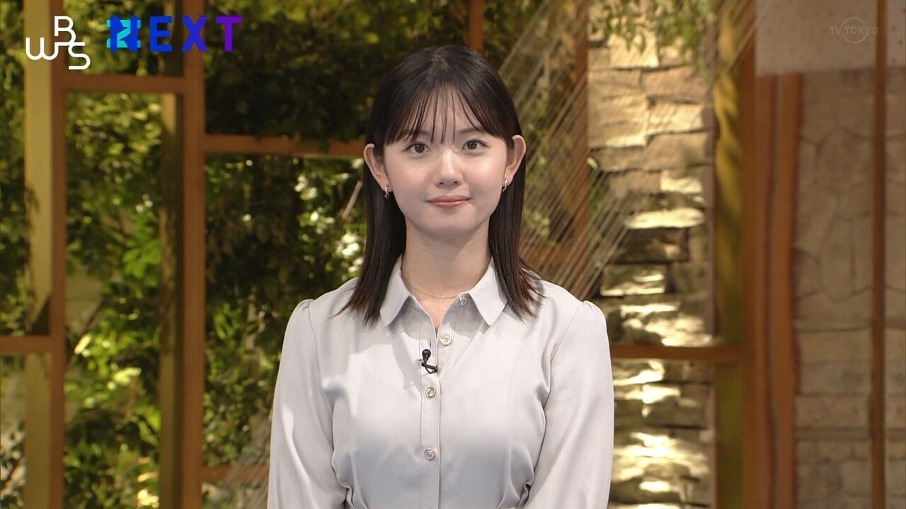 【テレ東】 田中瞳！めちゃくちゃ可愛い〜【WBS・モヤさま・60秒で学べるNews】