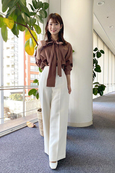 【清楚】テレ朝#安藤萌々たん！癒される〜【報ステ】