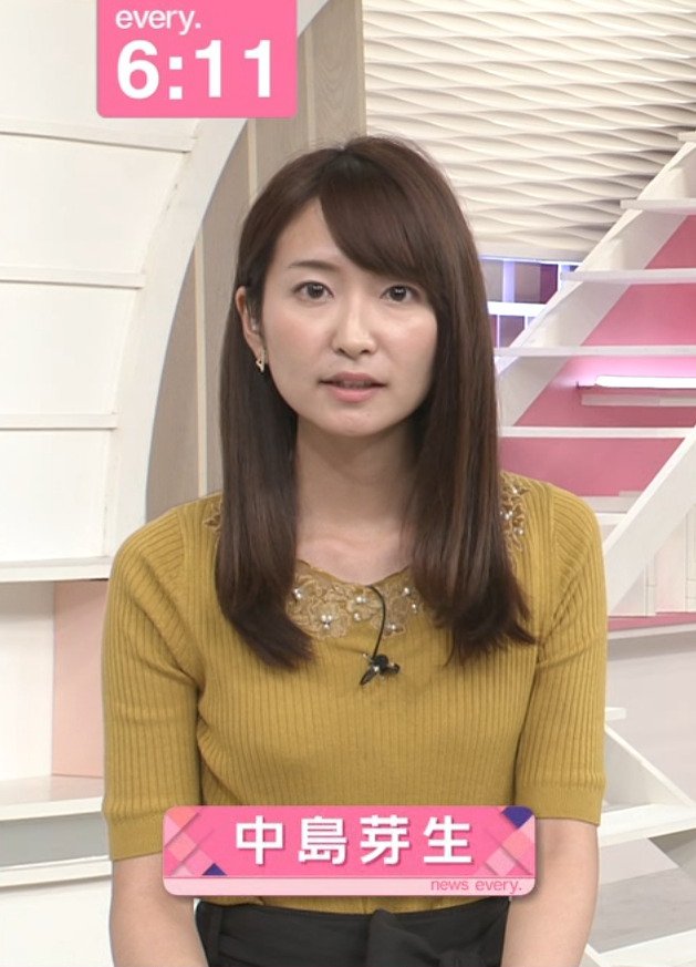 【日テレ】中島芽生たん！キャワ！news every.・シューイチ