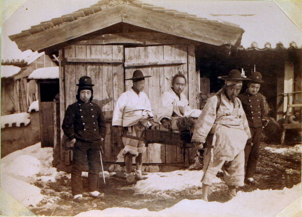 ¼Ì¿¿£³¡¥¥Á¥ç¥ó¥Ü¥ó¥¸¥å¥ó¡¡ÊáÇû¸å¤Î¼Ì¿¿¡ÊÃæ±û¡Ë1895