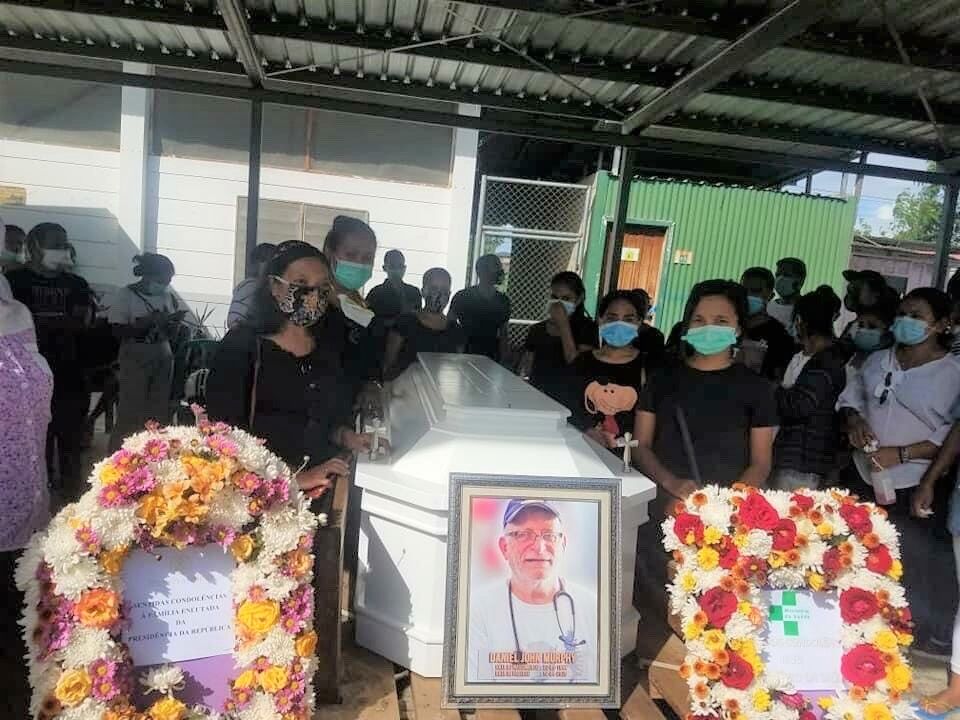 #7 Dr. Dan’s funeral in Biro Pite Clinic