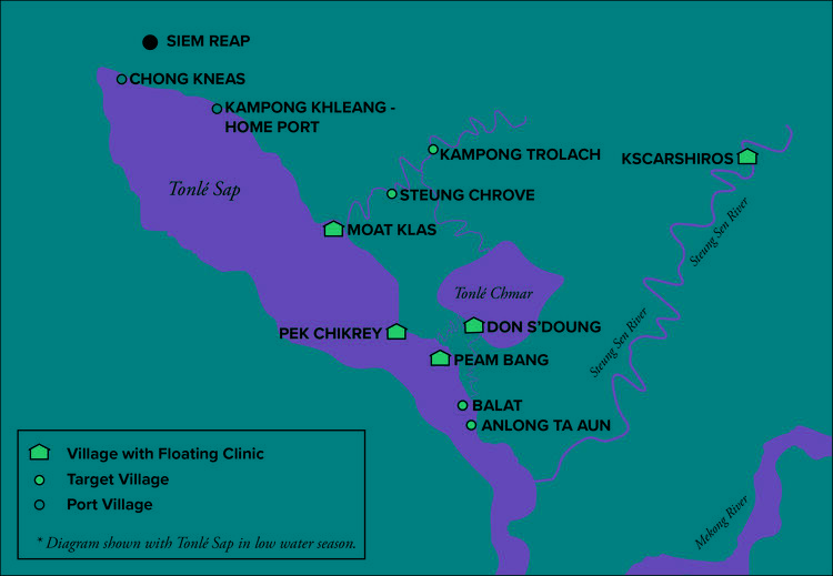写真2The Lake Clinic of Cambodia map