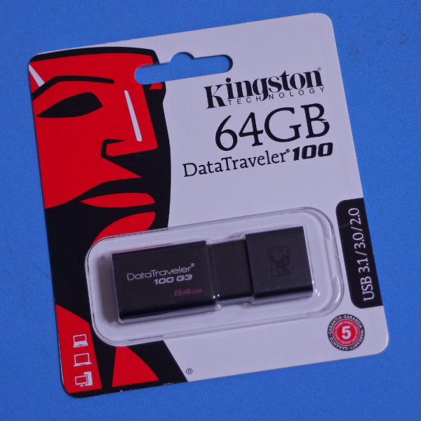 Kingston USB3.0 64GB DT100G3