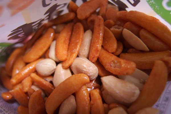 わさび味_中身_柿の種