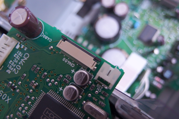 フィルムケーブルとコネクタ_RD-VH7PC