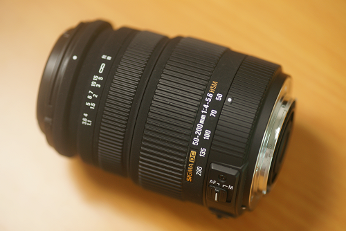 SIGMA 50-200mm F4-5.6