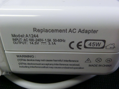 Replacement AC Adapter