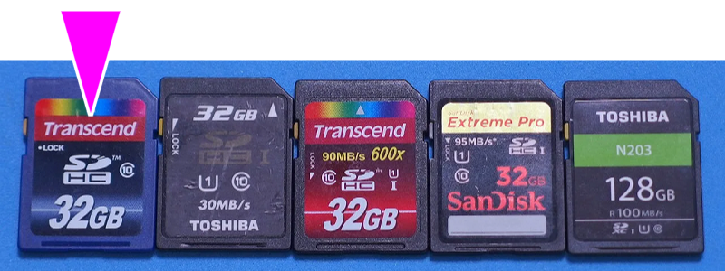 Transcend(青-虹) 32GB