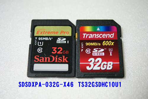 SDSDXPA-032G-X46 vs TS32GSDHC10U1