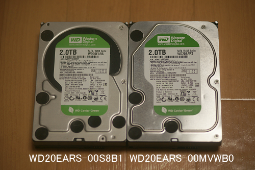 WD20EARS-00S8B1 WD20EARS-00MVWB0