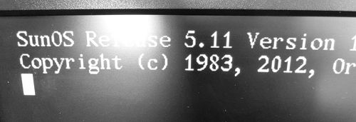 Sun OS Release 5.11 Version 11.1 64-bit