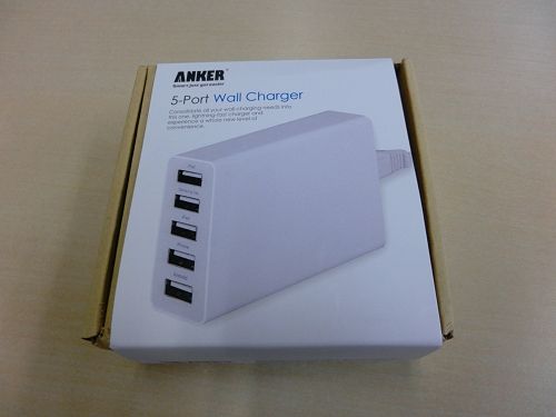 ANKER 5-PORT Wall Charger(AK-71AN25W-W5JA)