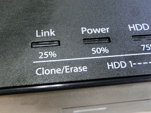 表面のEraseの表示