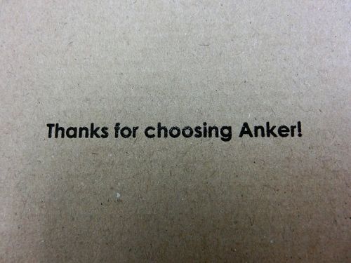 Thanks for choosing Anker!
