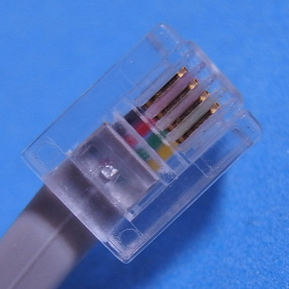 モジュラーケーブル(電話線)のノイズ対策とLANケーブルでの代用 