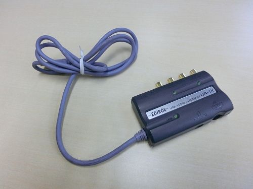 UA-1X - EDIROL USB AUDIO INTERFACE