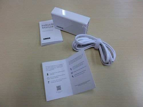 Anker 25W 5ポート USB急速充電器 ACアダプタ