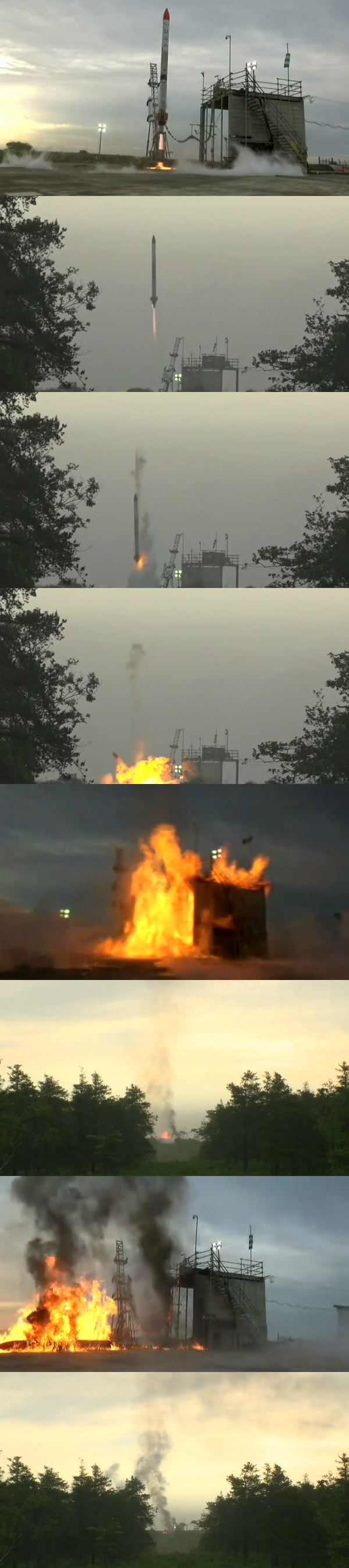 ホリエモンロケット大爆発