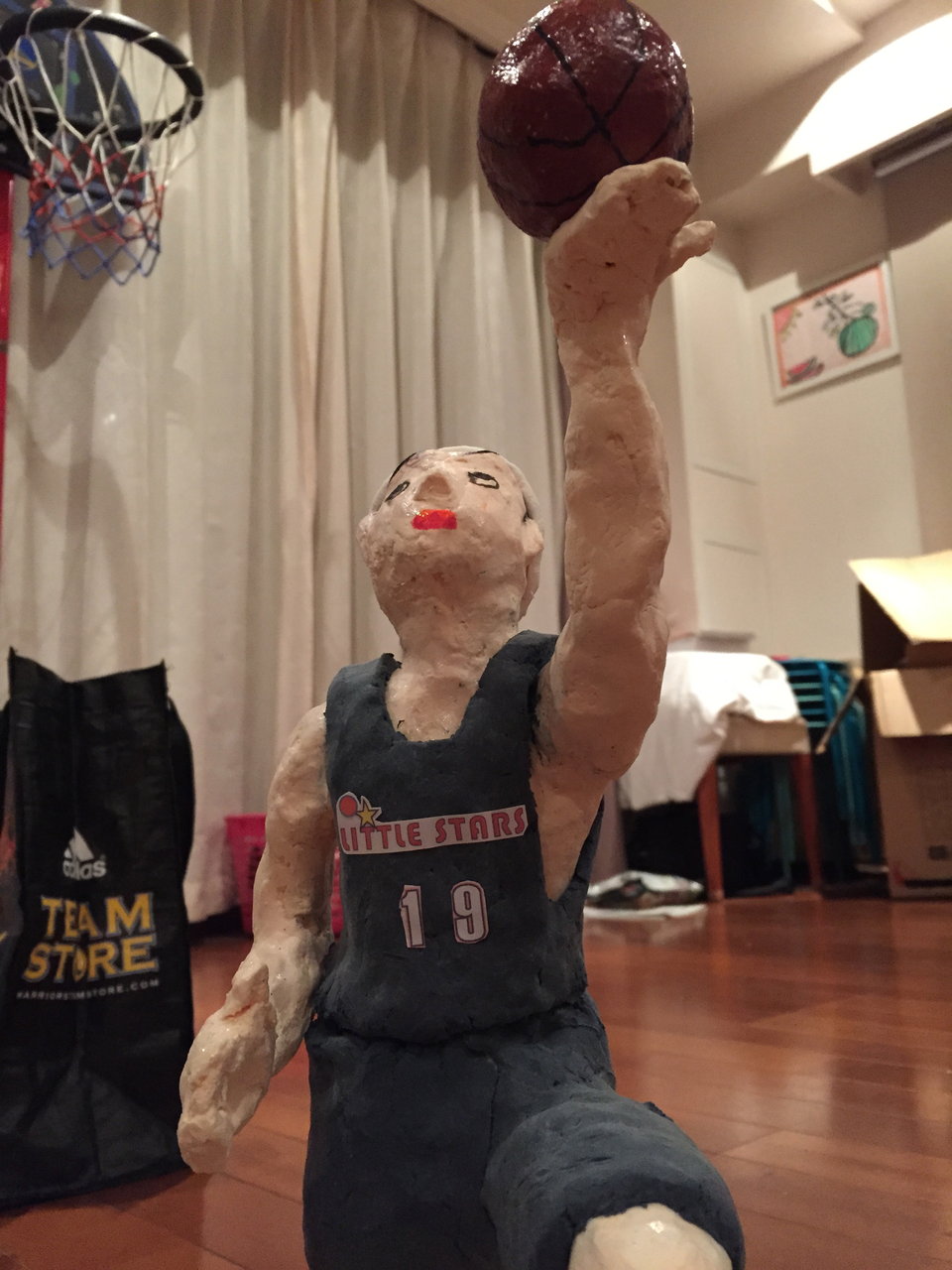 夏休みの自由研究 紙粘土でバスケットボールのフィギュアを作った Blog 夏休みの自由研究 紙粘土でバスケットボールのフィギュアを作った Blog