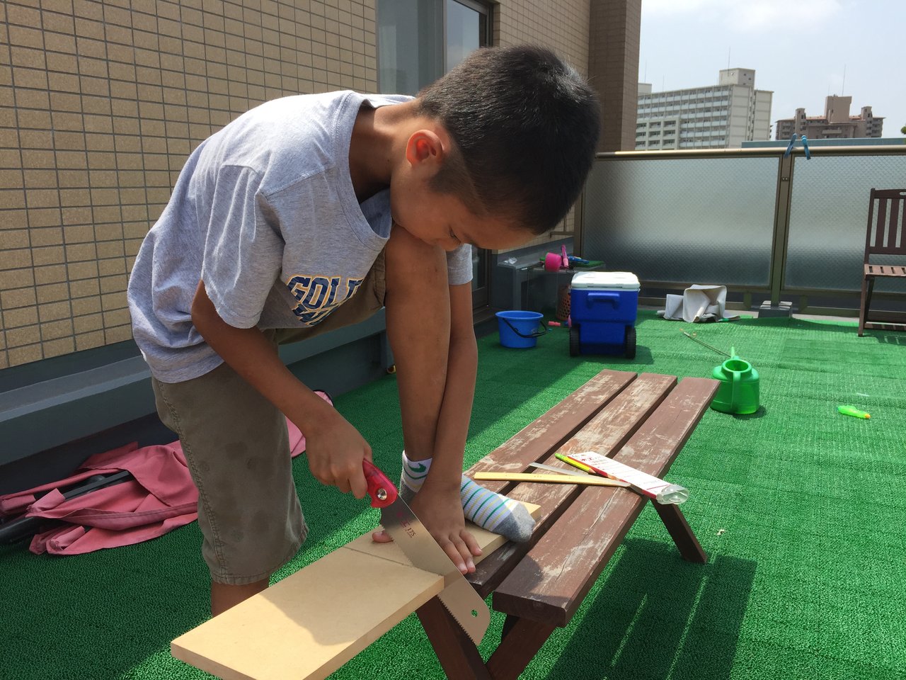 夏休みの自由研究 紙粘土でバスケットボールのフィギュアを作った Blog