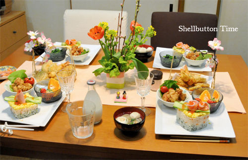 お雛様パーティー Shellbutton Time お雛様パーティー Shellbutton Time