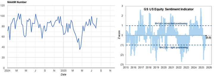 NAAIM and GS sentiment