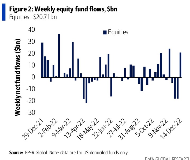 BofA equity fund flows