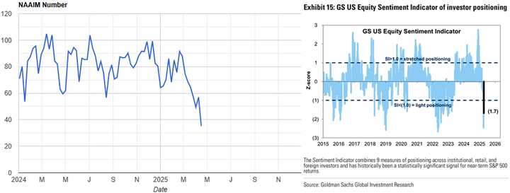 NAAIM and GS sentiment