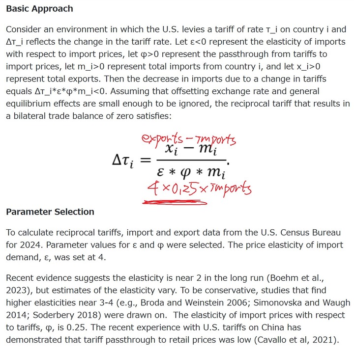 USTR tariff calculation
