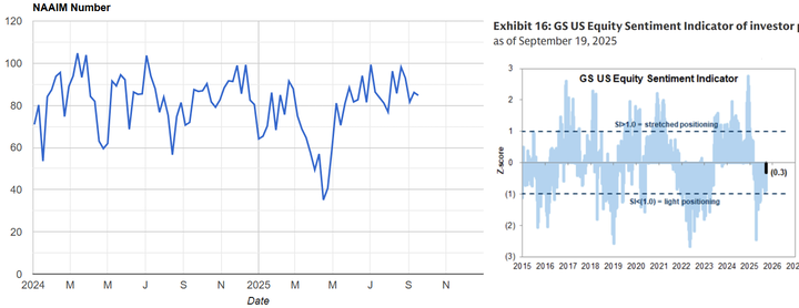NAAIM and GS sentiment