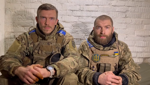 Serhiy Volyna and Denys Prokopenko