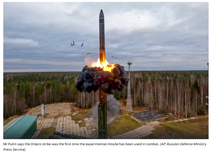 Oreshnik missle