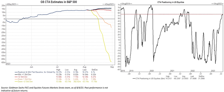 GS CTA positioning