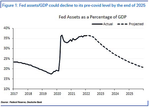 Fed Asset vs GDP
