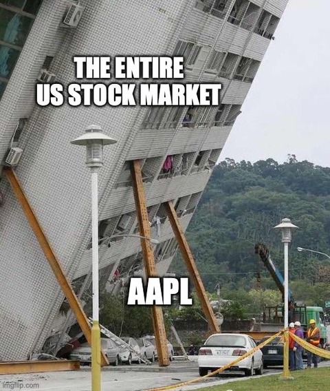 AAPL and US stock market