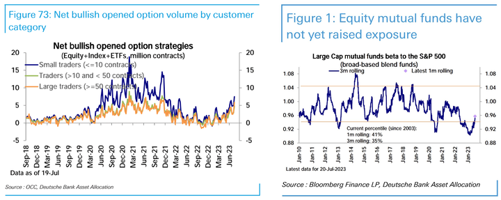 DB net bullish opened option strategies