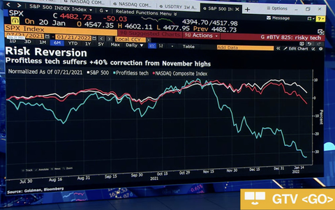 SPX and Profitless Tech