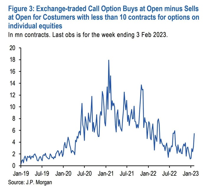 JPM small costumer call options