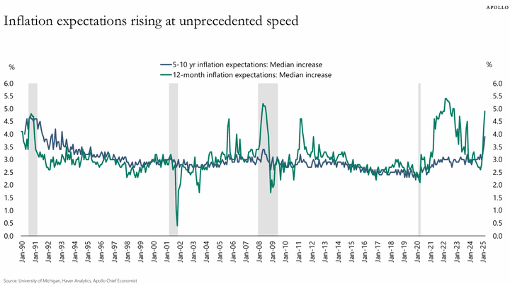 Apollo inflation expectations