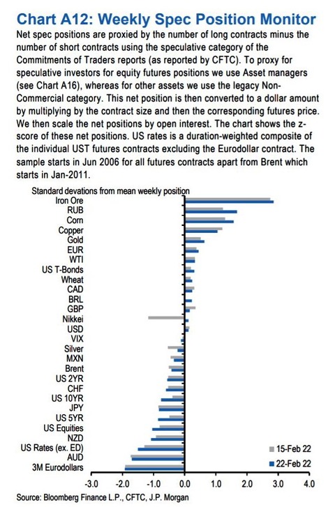 JPM Positioning