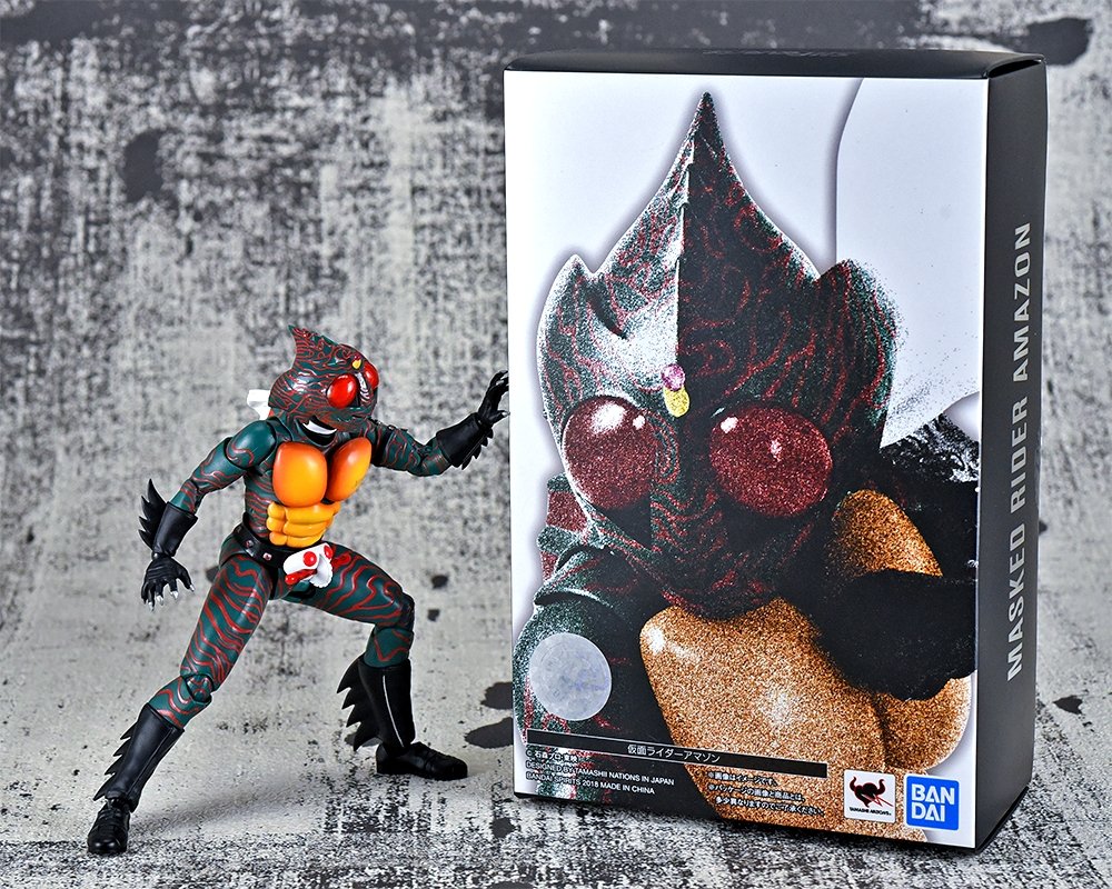 9/29店頭発売！「S.H.Figuarts 真骨彫製法 仮面ライダーアマゾン」撮り ...