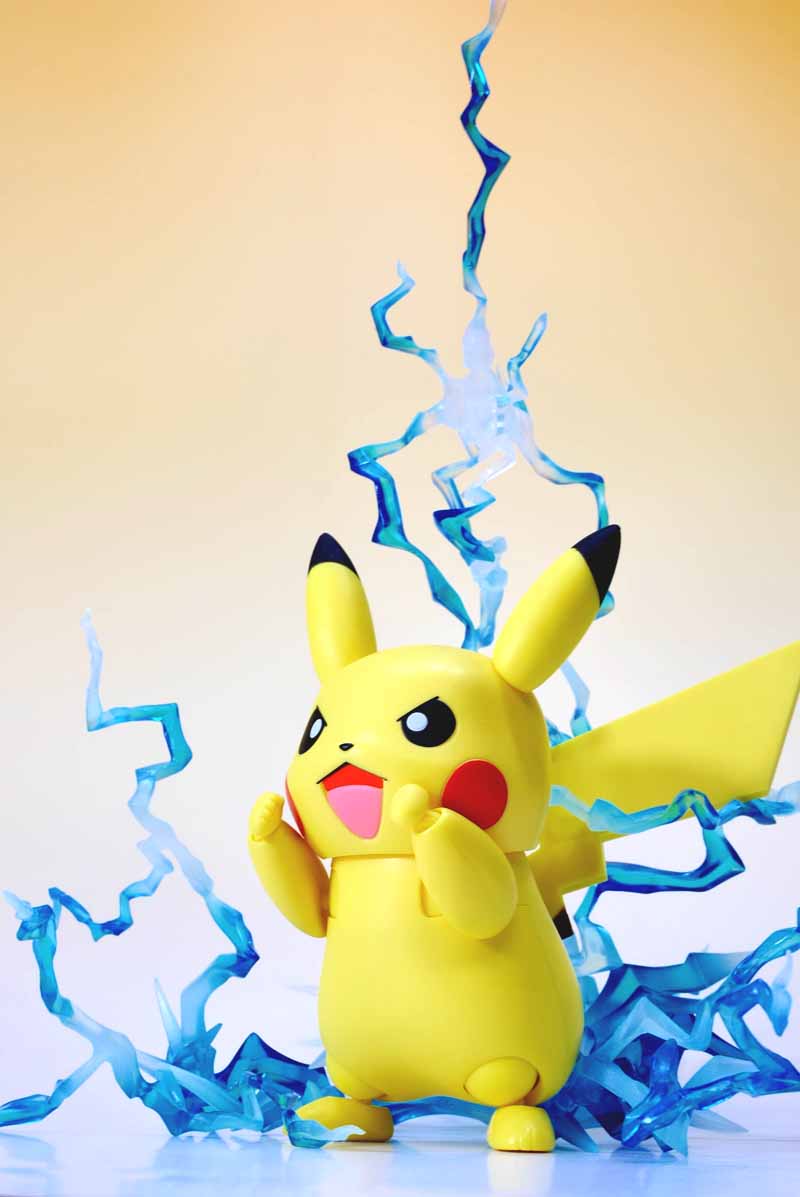 4/16にゲットだぜ！「S.H.Figuarts ピカチュウ」サンプル