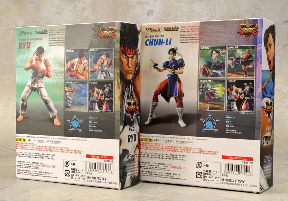 世界的人気格闘ゲームが待望の参戦！S.H.Figuarts ストリート