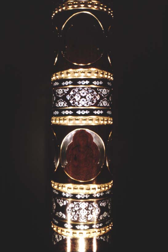 国宝　金色堂「巻柱」の文鎮 国宝 金色堂「巻柱」の文鎮