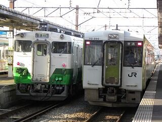 教師ラウンジへようこそ 懐かしいかな キハ40 キハ110 会津若松駅