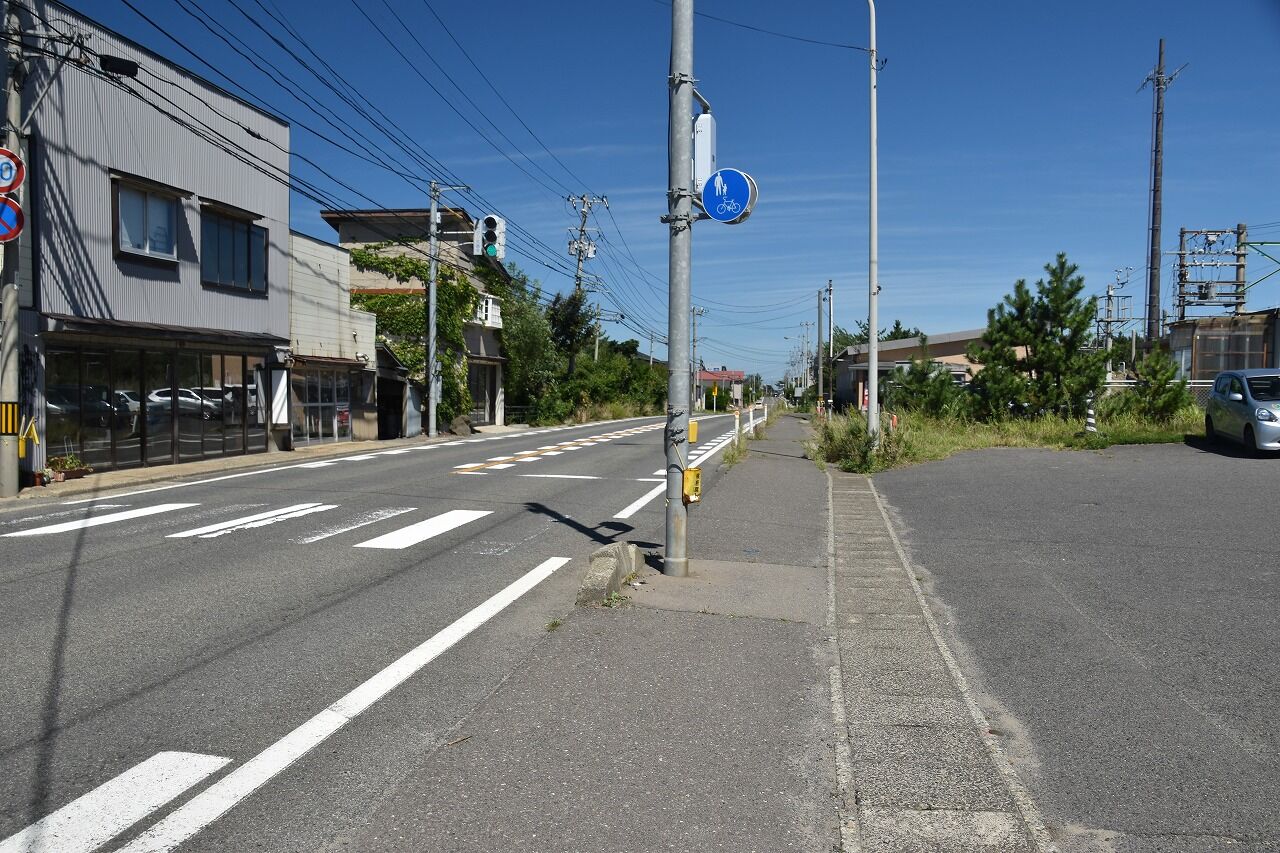 下浜海水浴場へ・黄昏の秋田貨物駅 僕の歩く町3 下浜海水浴場へ・黄昏の秋田貨物駅 僕の歩く町3
