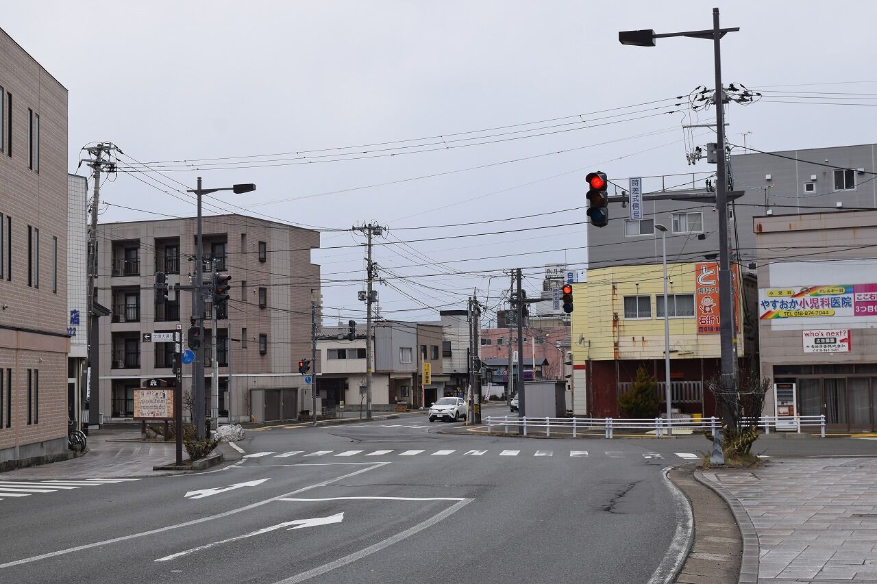 六道の辻から秋田市文化会館へ 僕の歩く町３