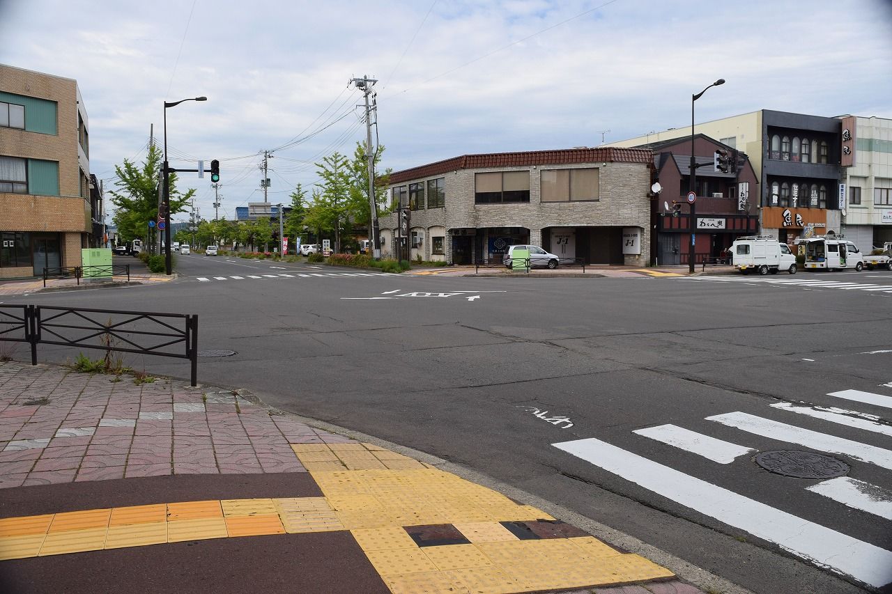 本荘駅から本荘公園 由利橋へ歩く 僕の歩く町３