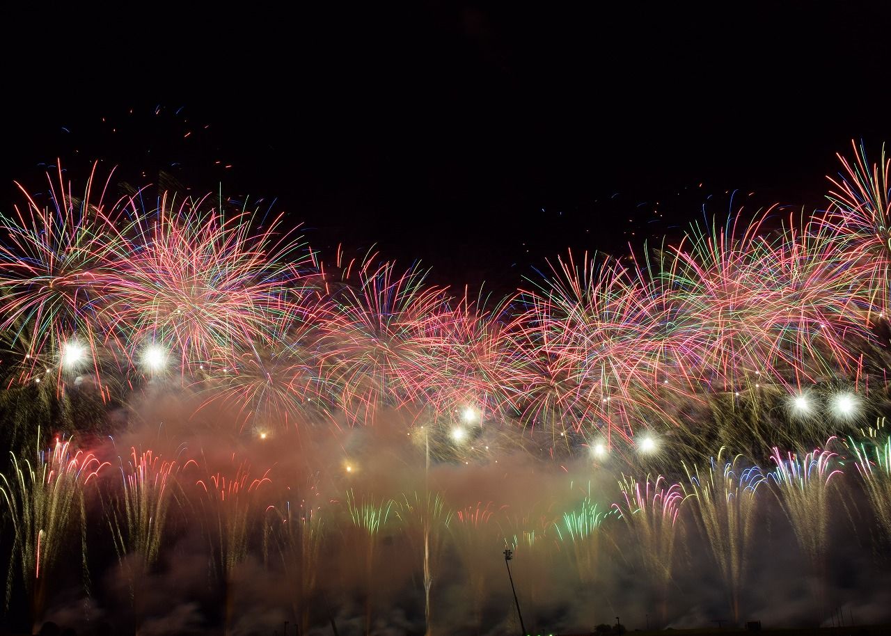 男鹿日本海花火へ 僕の歩く町３